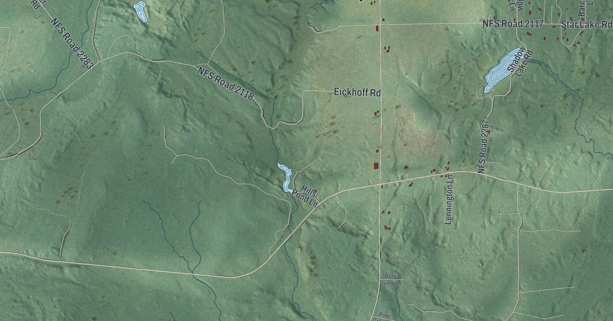 Map of Doty, Wisconsin in 2026