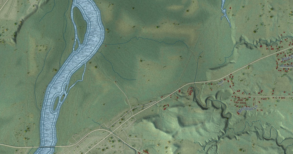 Map of the Town of Durand, Wisconsin in 2026
