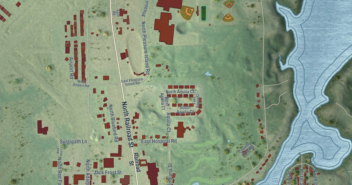 Map of Eagle River, Wisconsin in 2026