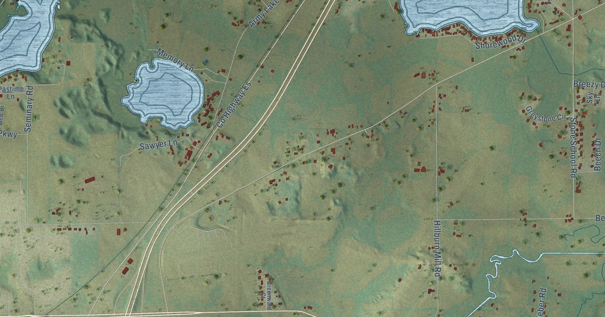 Map of the Town of East Troy, Wisconsin in 2026