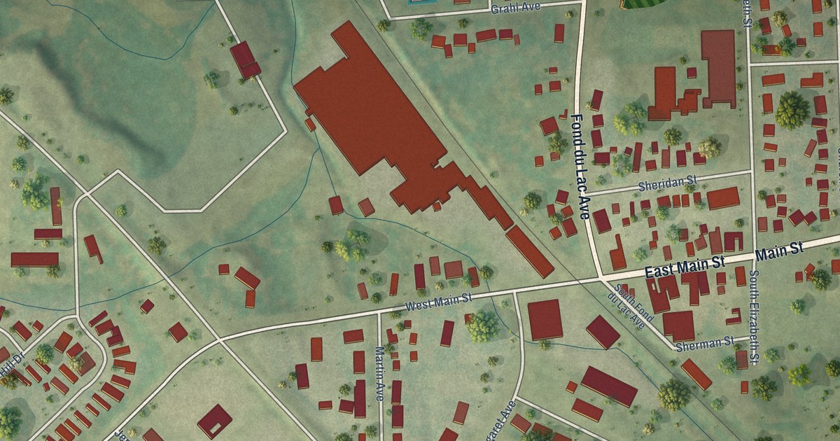 Map of Eden, Fond du Lac County, Wisconsin in 2026