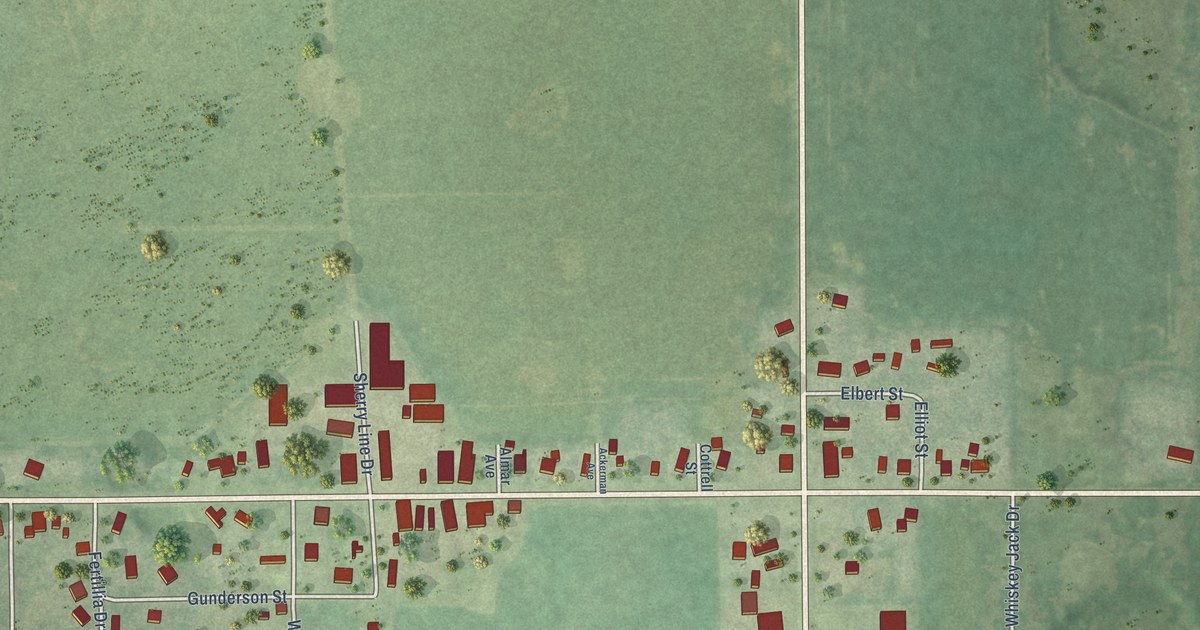 Map of Elderon, Wisconsin in 2026