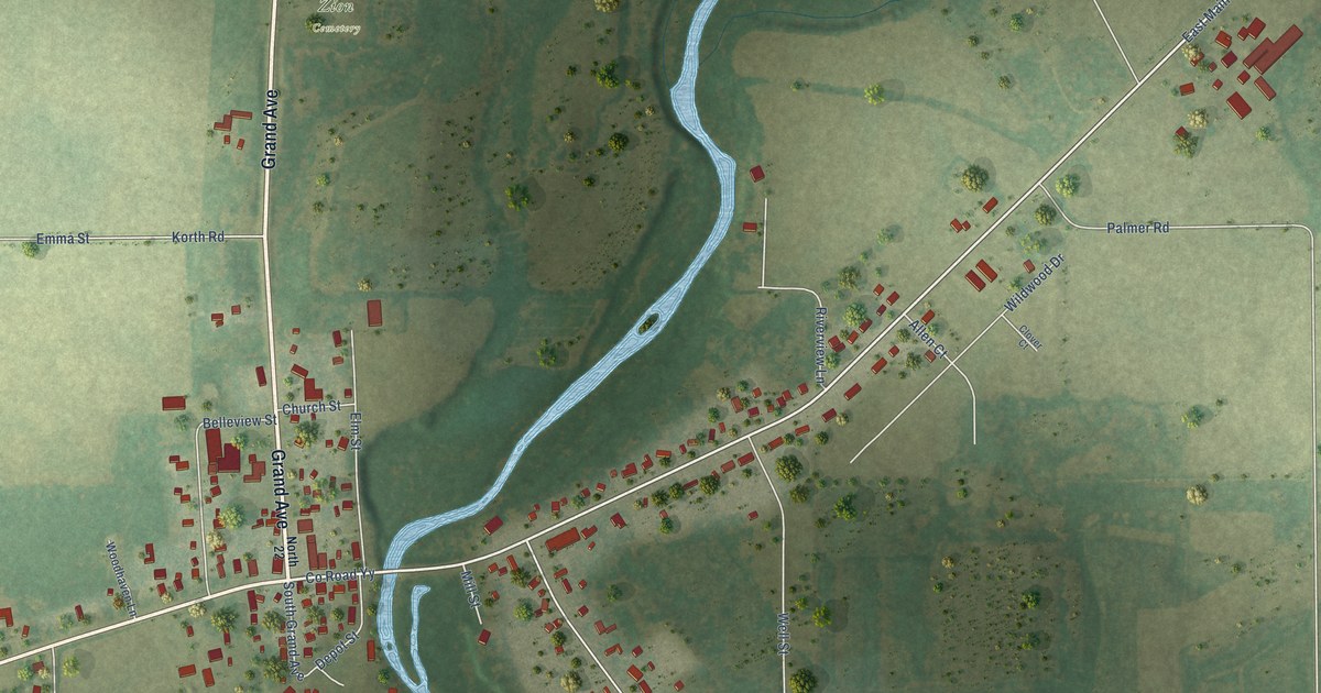 Map of Embarrass, Wisconsin in 2026
