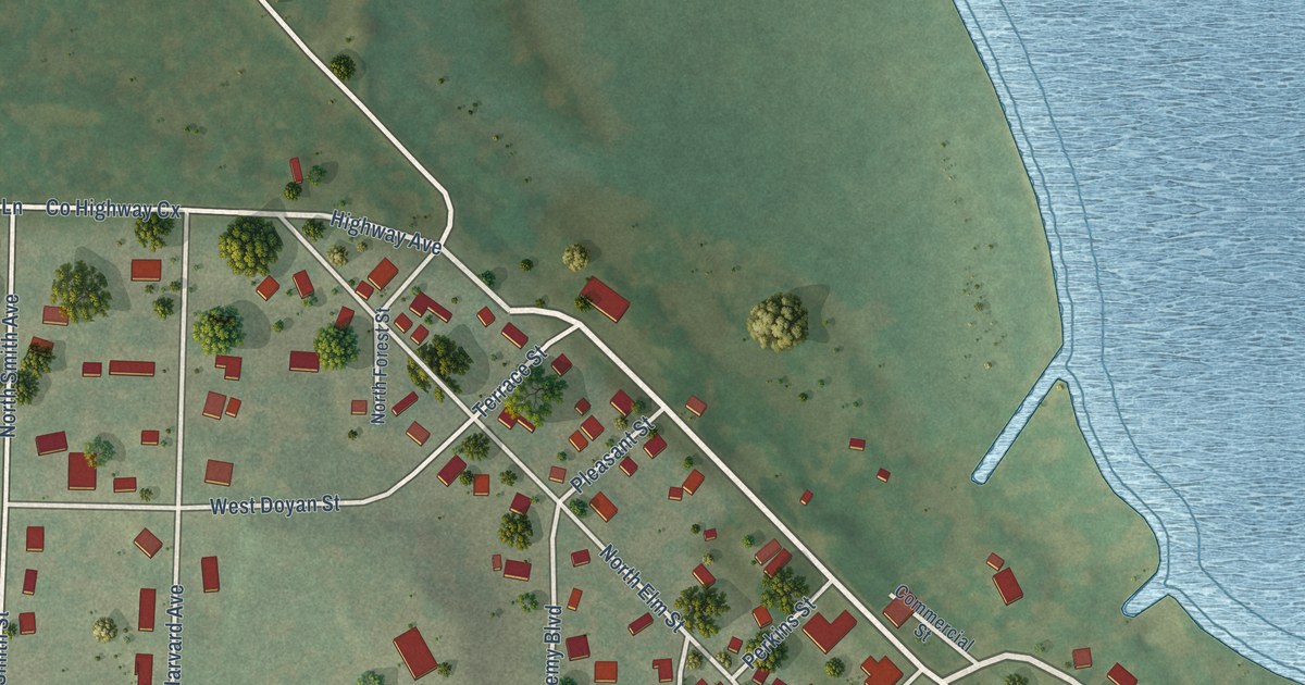 Map of Endeavor, Wisconsin in 2026