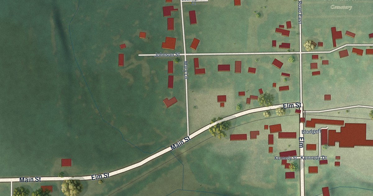 Map of Fairwater, Wisconsin in 2026