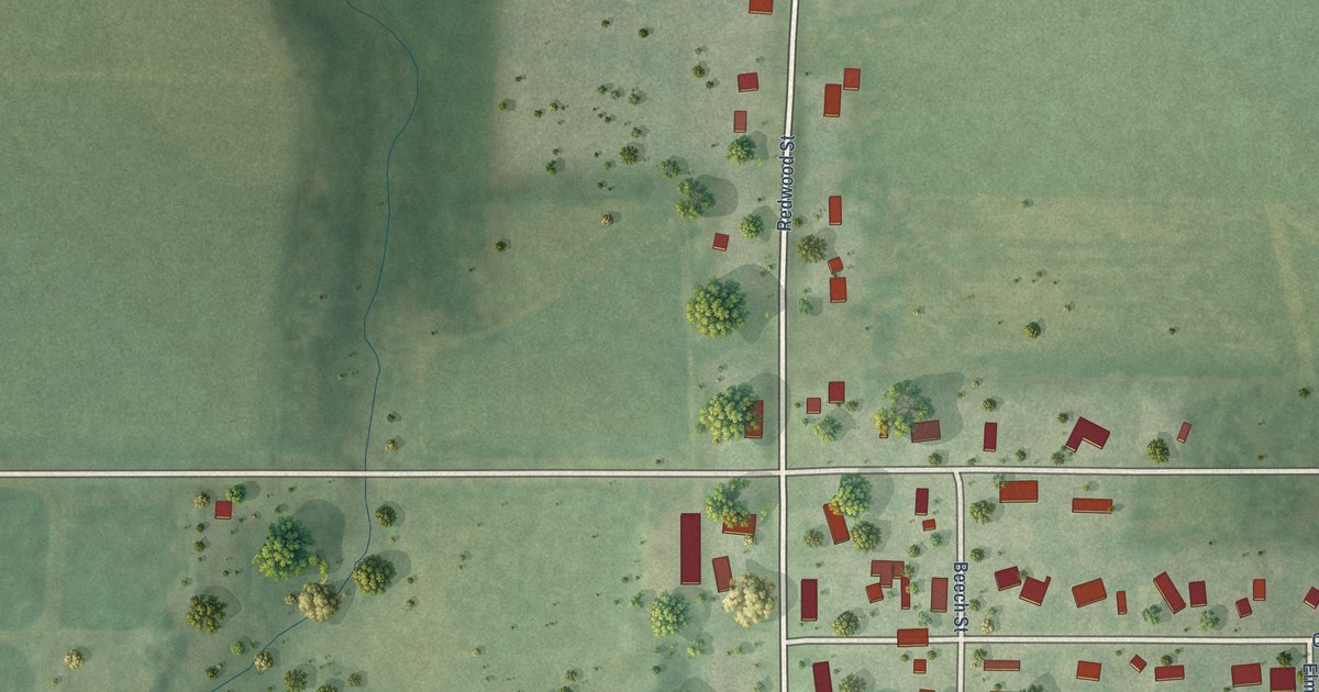Map of Fenwood, Wisconsin in 2026