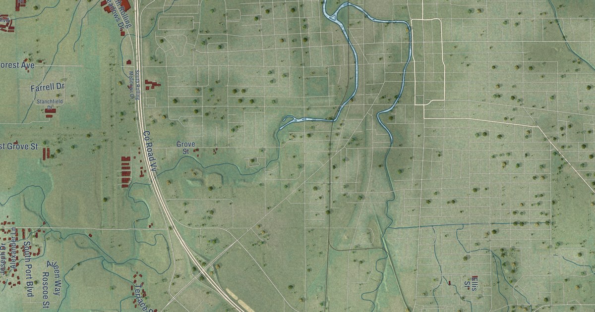 Map of the Town of Fond du Lac, Wisconsin in 2026