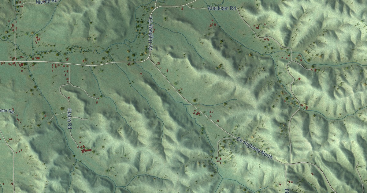 Map of Franklin, Jackson County, Wisconsin in 2026