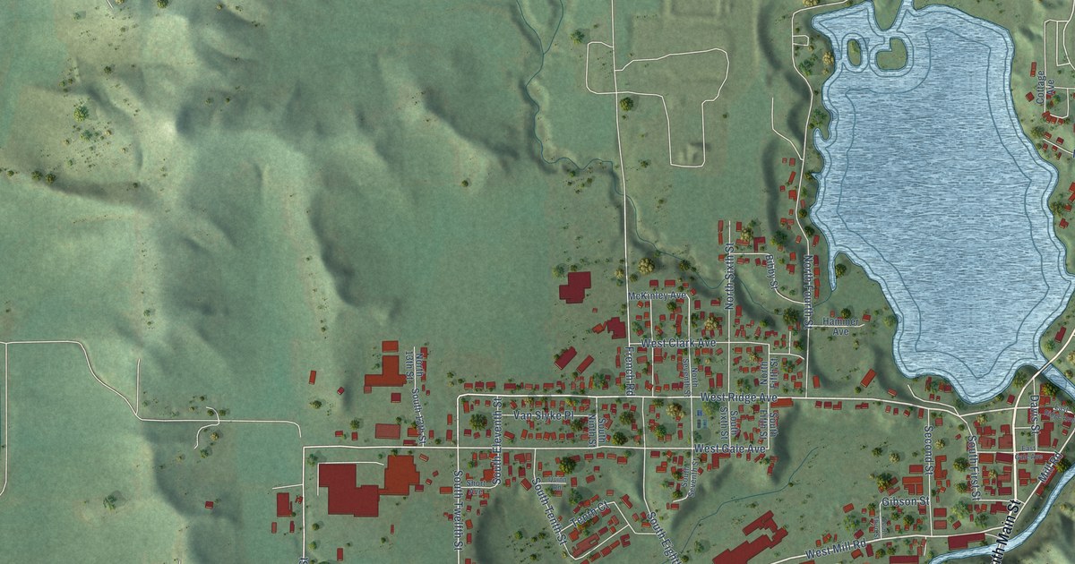 Map of Galesville, Wisconsin in 2026