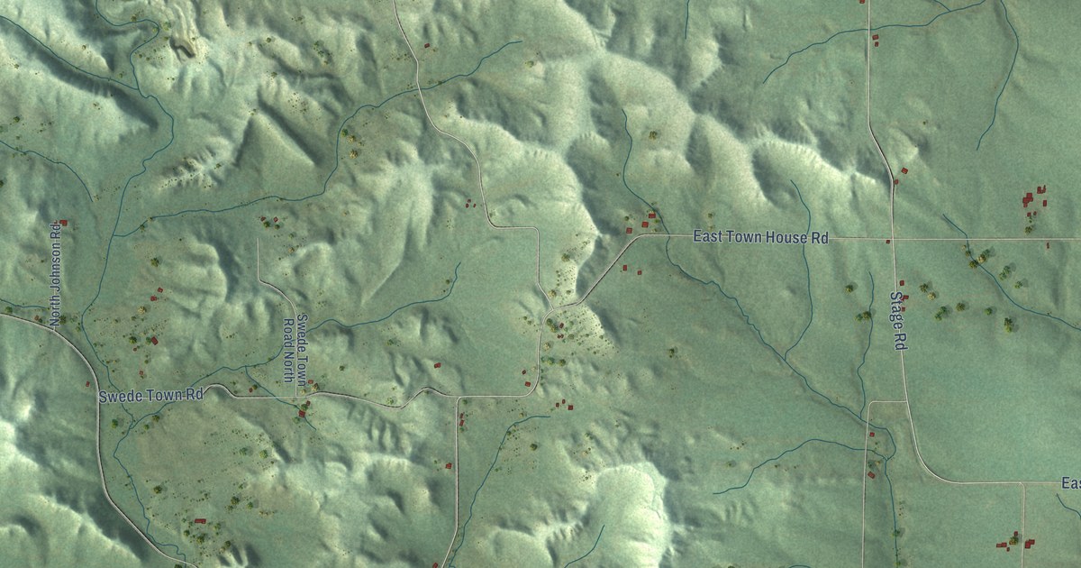 Map of Garden Valley, Wisconsin in 2026