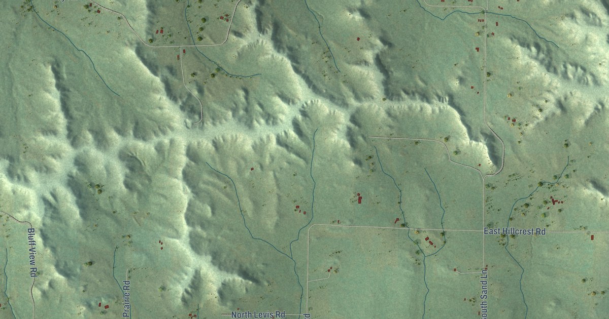 Map of Garfield, Jackson County, Wisconsin in 2026