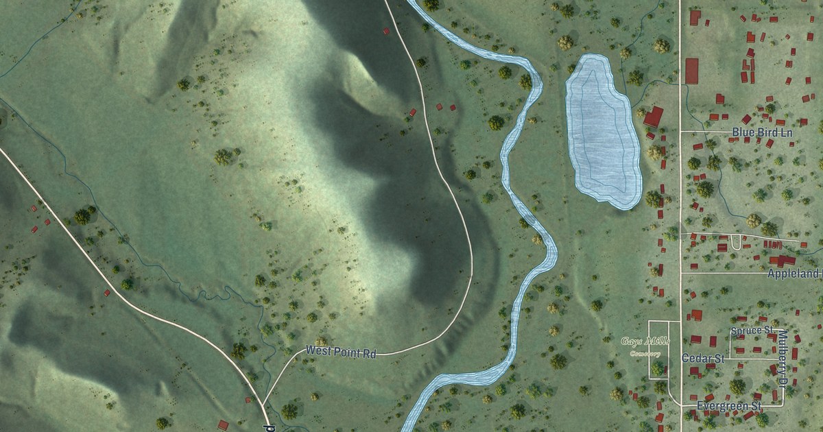 Map of Gays Mills, Wisconsin in 2026