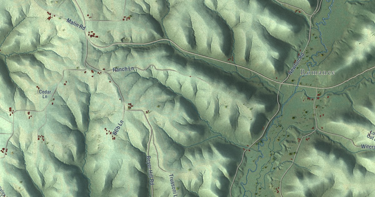 Map of the Town of Genoa, Wisconsin in 2026