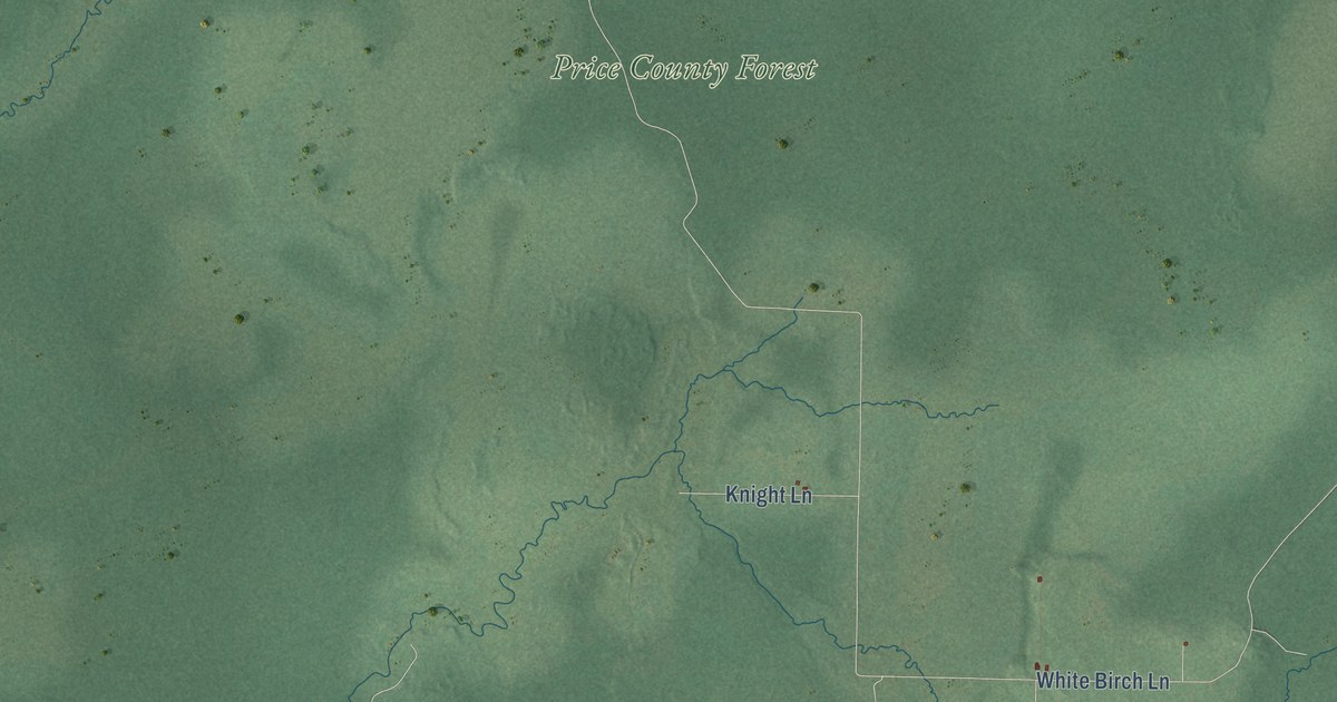 Map of Georgetown, Price County, Wisconsin in 2026