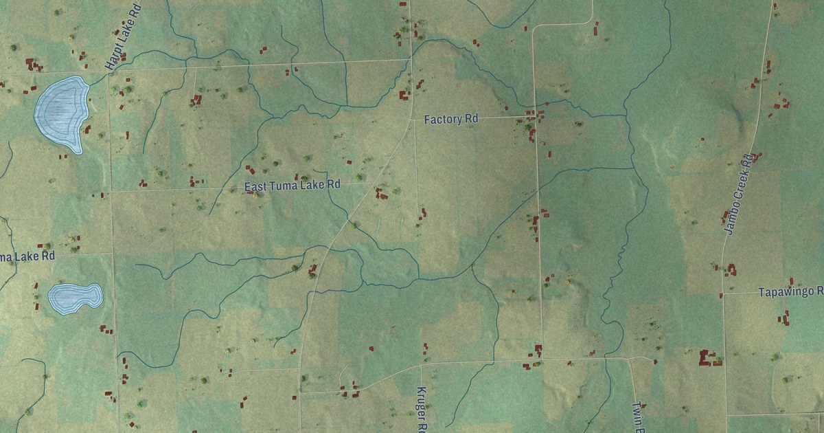 Map of Gibson, Wisconsin in 2026