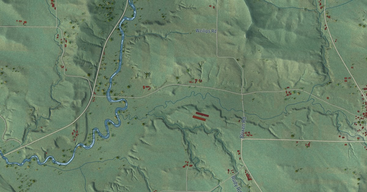 Map of Gilmanton, Wisconsin in 2026