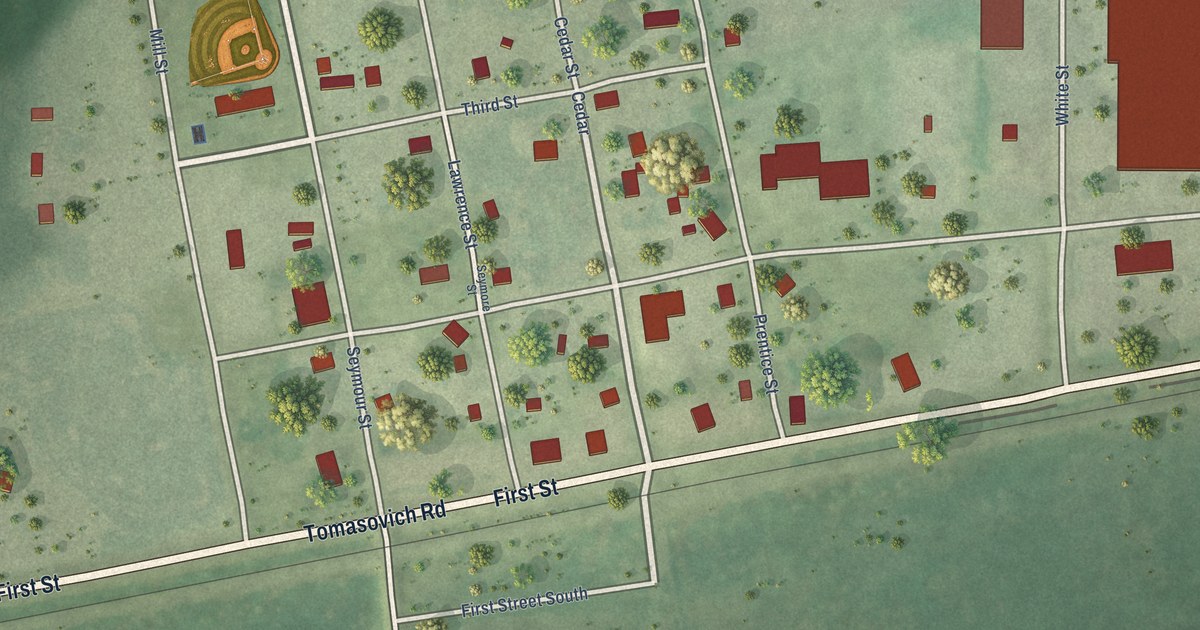 Map of Glen Flora, Wisconsin in 2026