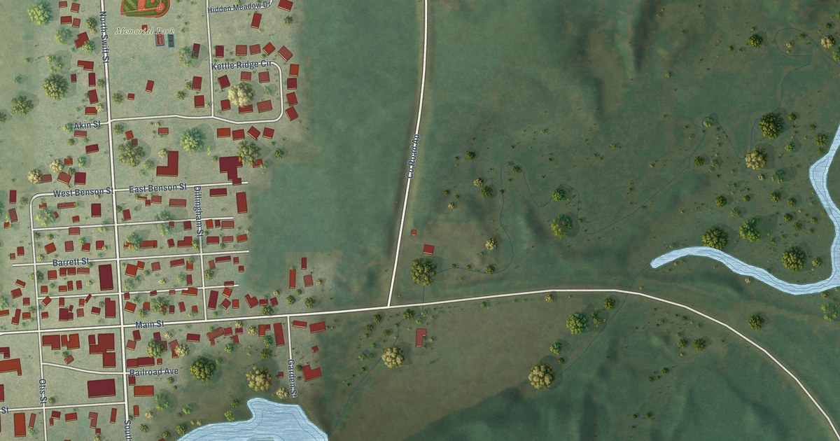 Map of Glenbeulah, Wisconsin in 2026