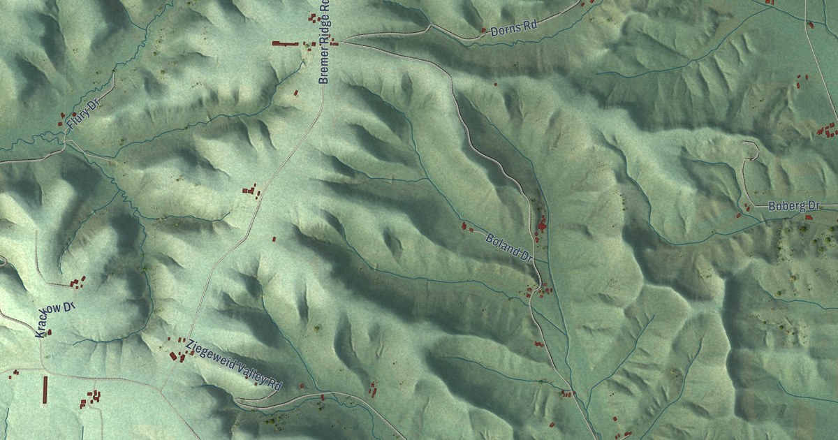 Map of Glencoe, Wisconsin in 2026