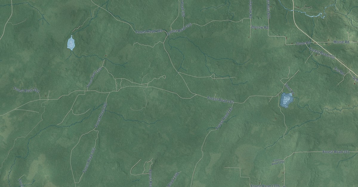 Map of Gordon, Ashland County, Wisconsin in 2026