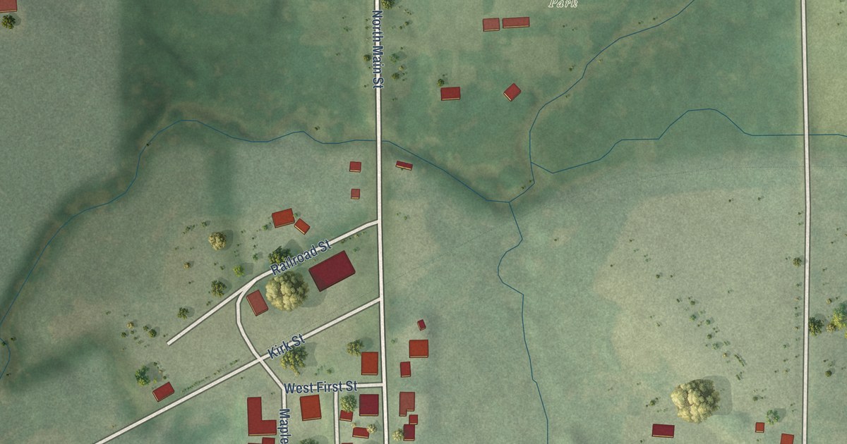 Map of Granton, Wisconsin in 2026