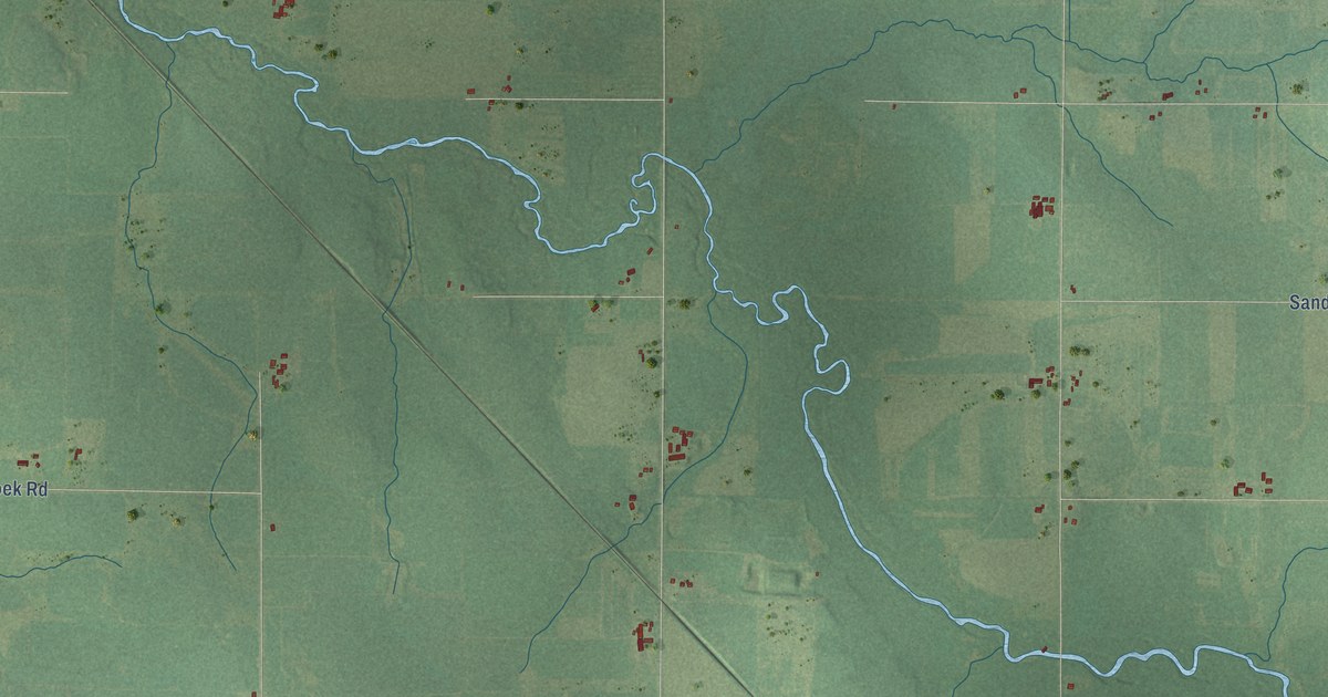 Map of Green Grove, Wisconsin in 2026