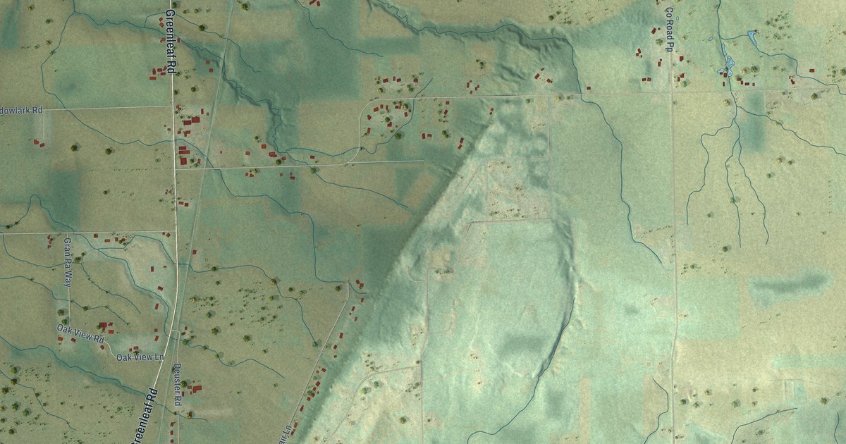 Map of Greenleaf, Wisconsin in 2026