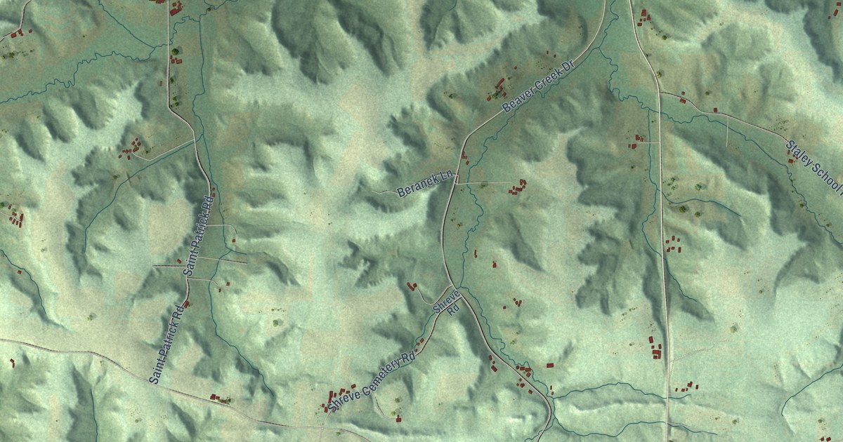 Map of Greenwood, Vernon County, Wisconsin in 2026