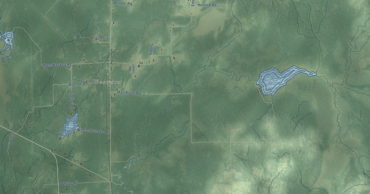 Map of Hackett, Wisconsin in 2026
