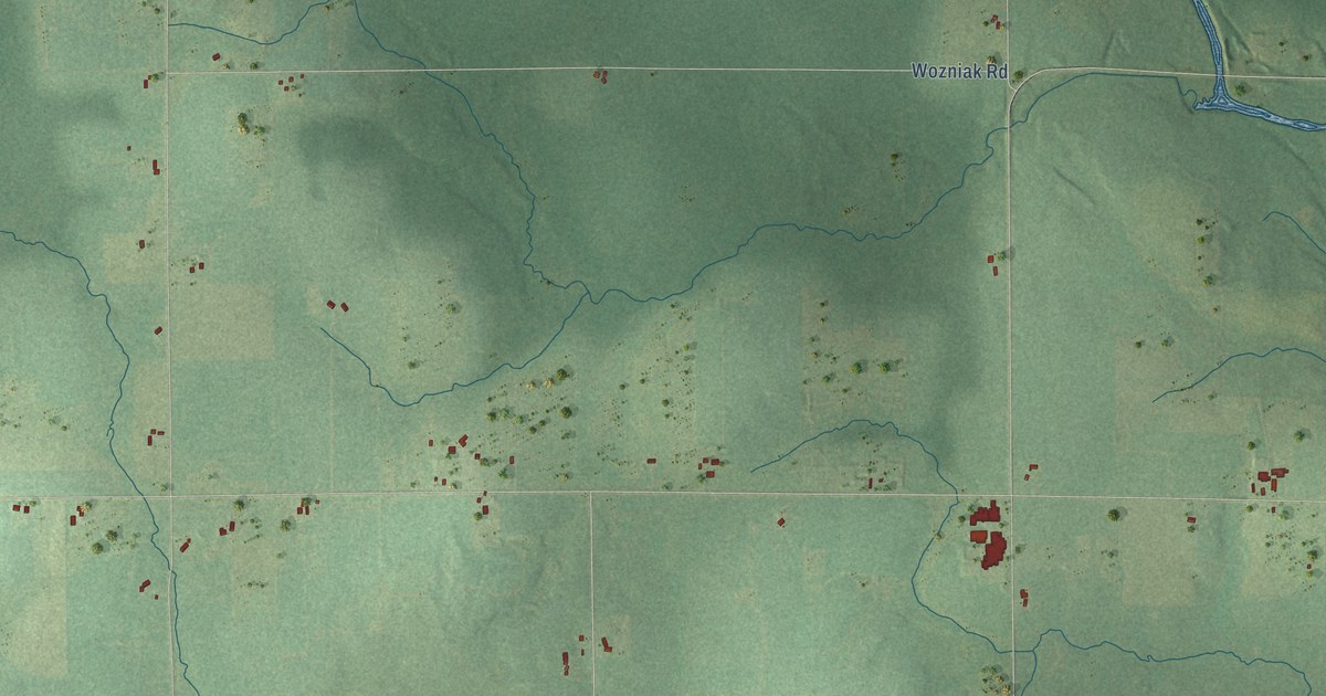 Map of Halsey, Wisconsin in 2026