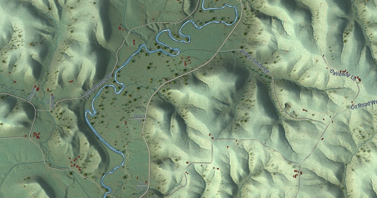 Map of Haney, Wisconsin in 2026