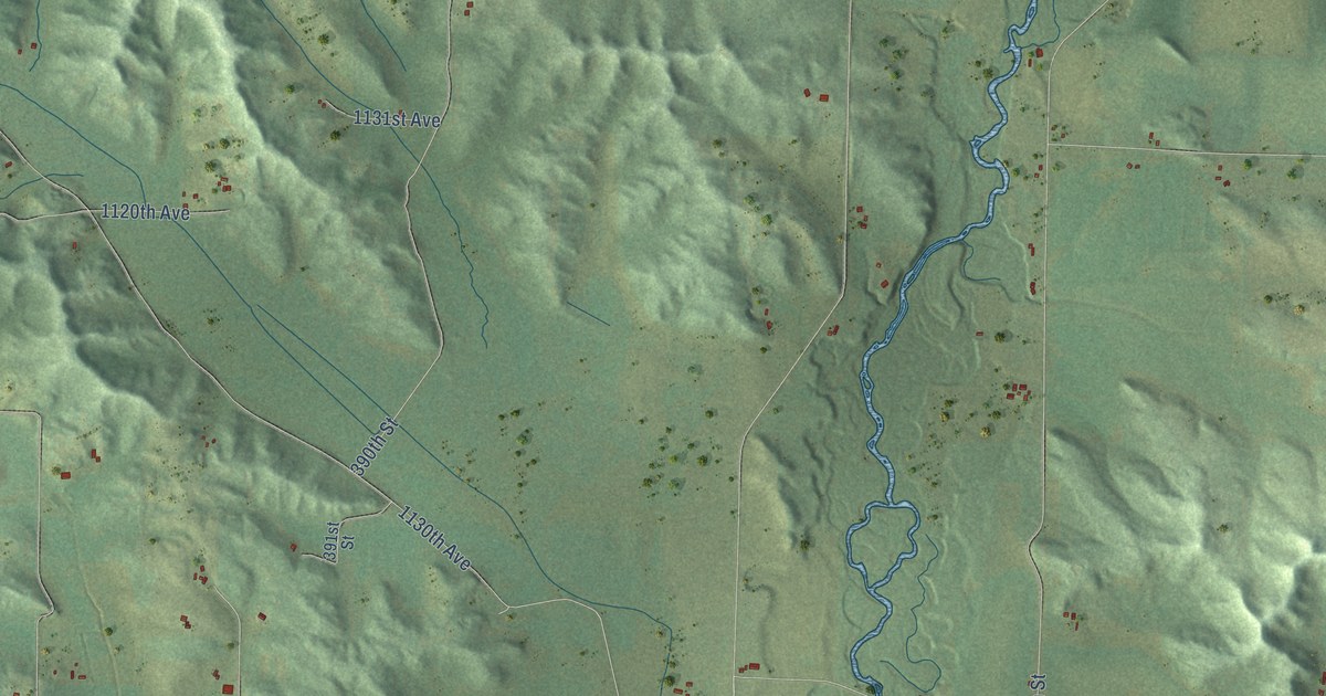 Map of Hay River, Wisconsin in 2026