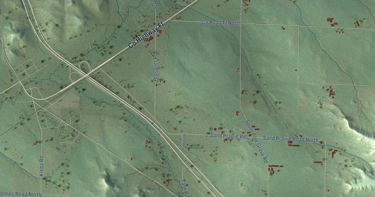 Map of the Town of Hixton, Wisconsin in 2026