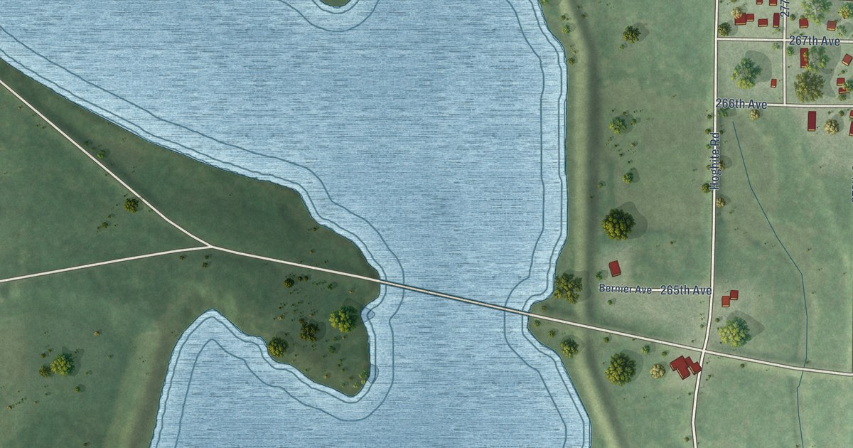 Map of Holcombe, Wisconsin in 2026
