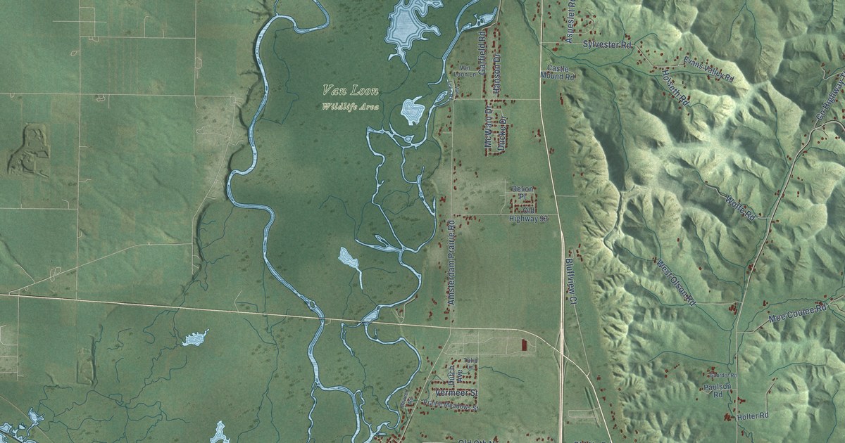 Map of Holland, La Crosse County, Wisconsin in 2026