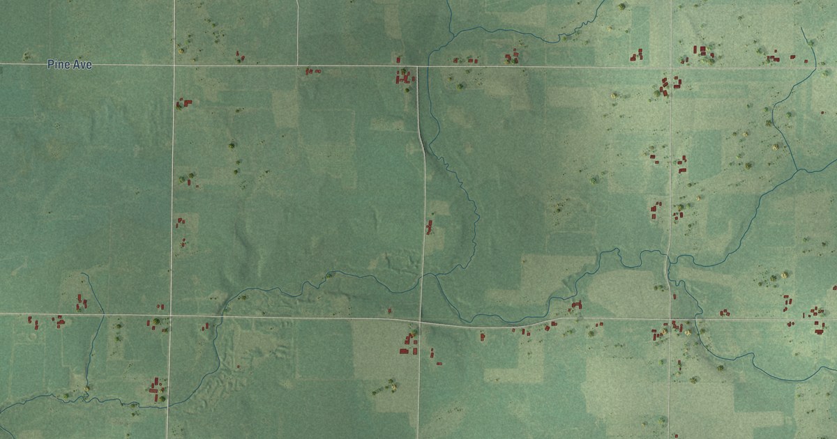 Map of Holway, Wisconsin in 2026