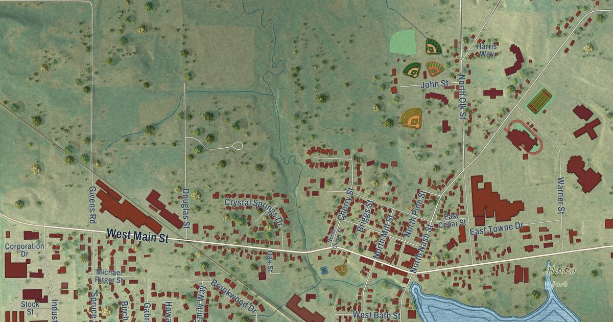 Map of Hortonville, Wisconsin in 2026