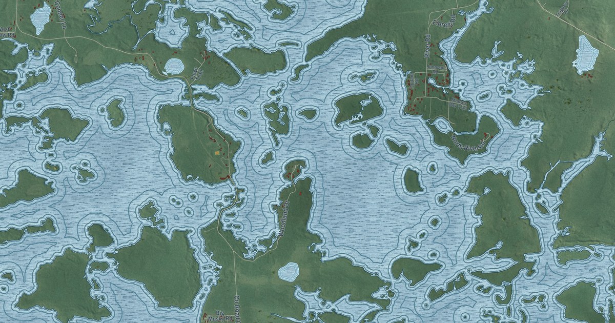 Map of Hunter, Wisconsin in 2026