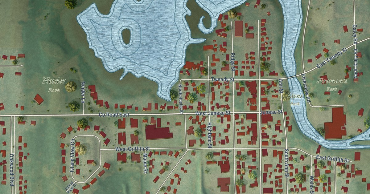 Map of Hustisford, Wisconsin in 2026