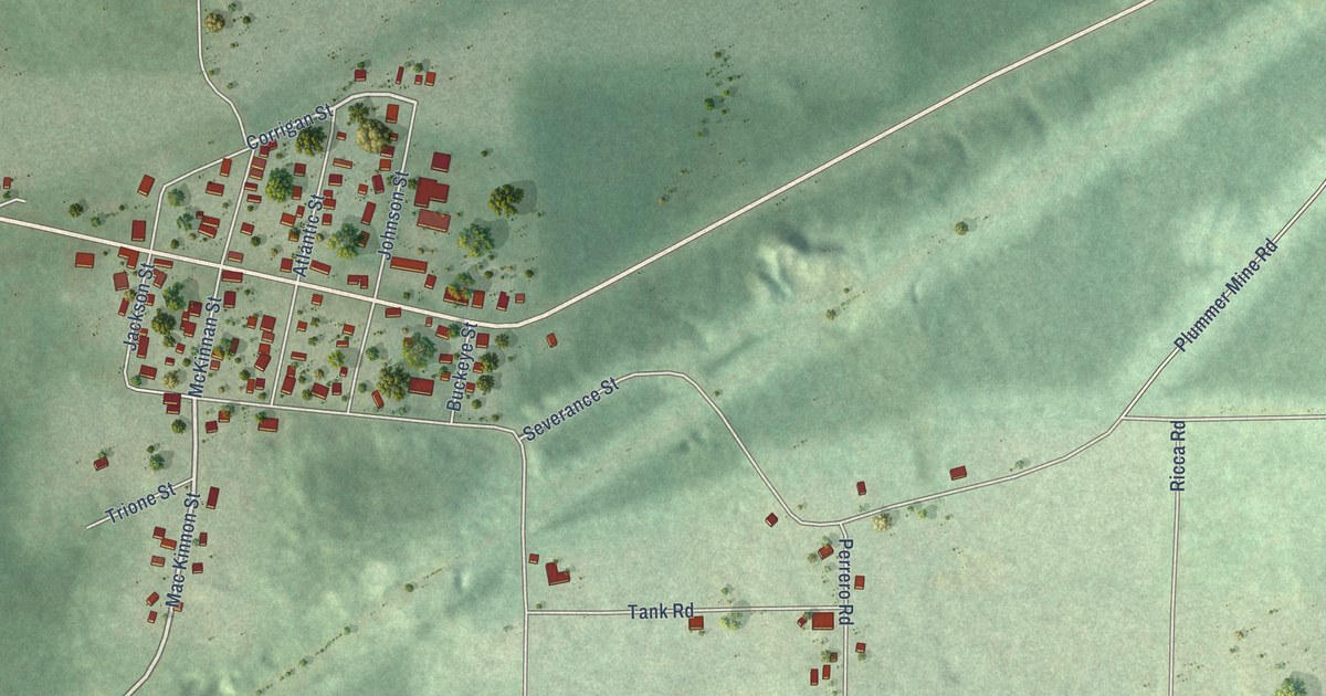 Map of Iron Belt, Wisconsin in 2026