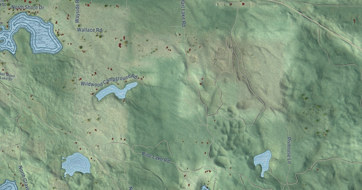 Map of Iron River, Wisconsin in 2026