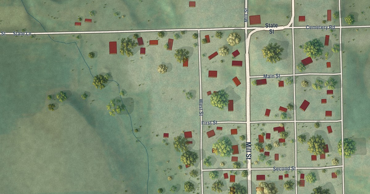 Map of Ironton, Wisconsin in 2026