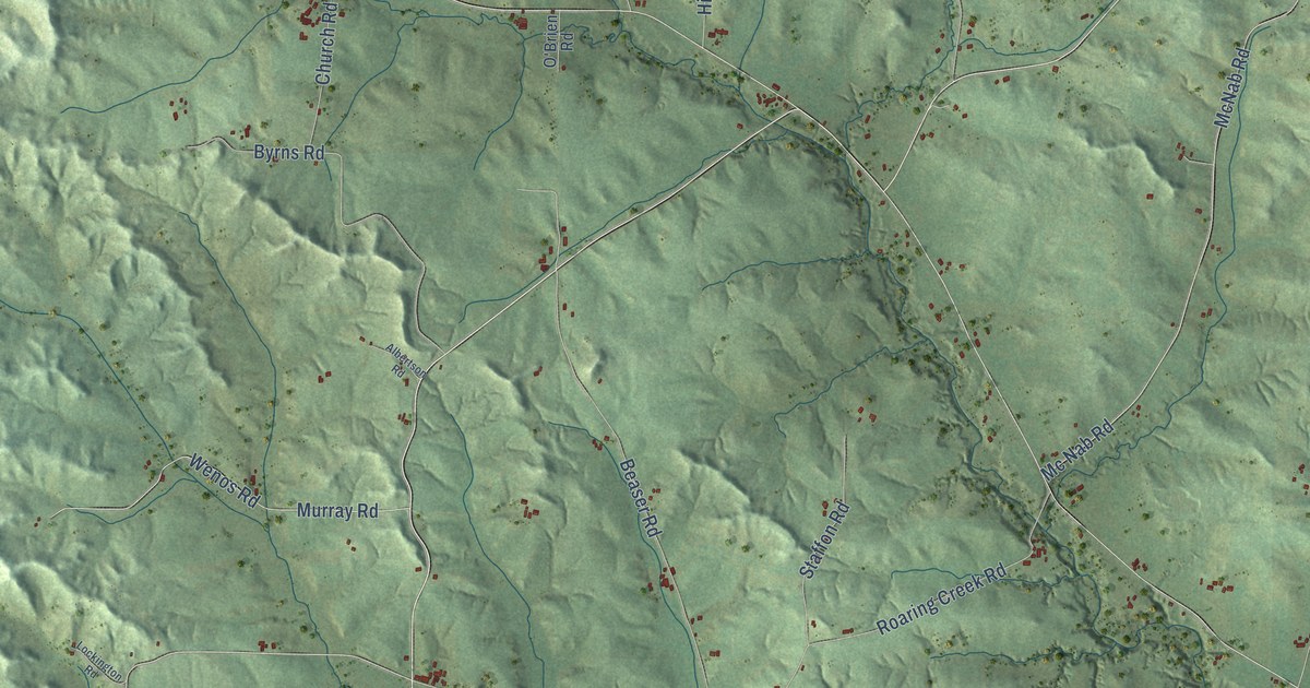 Map of Irving, Wisconsin in 2026