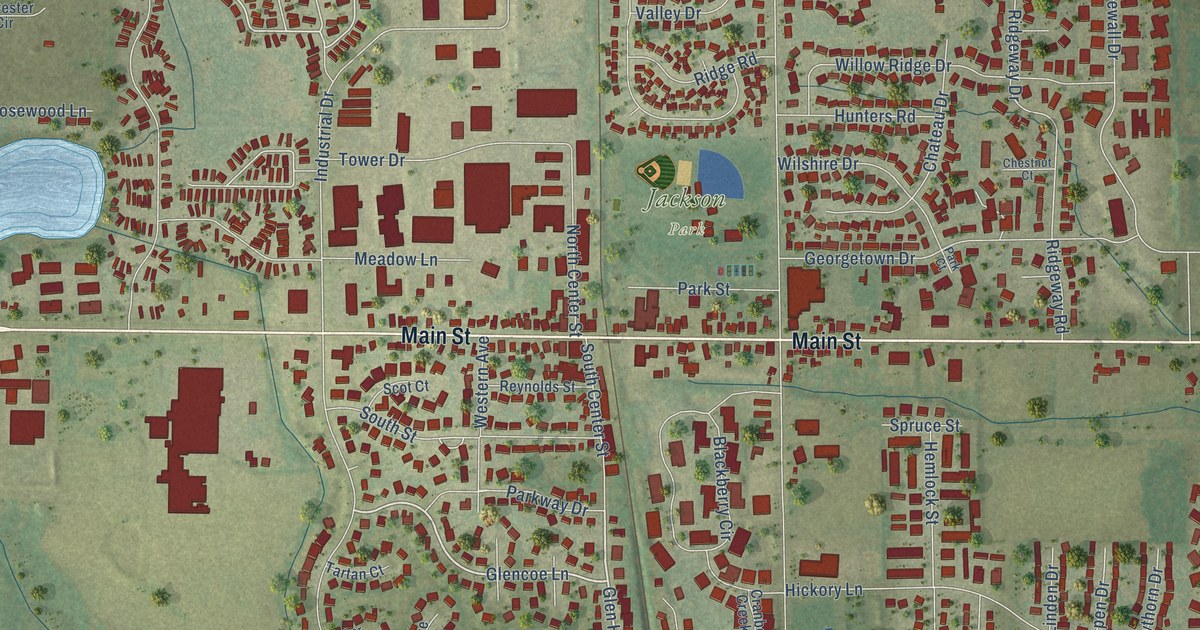 Map of Jackson, Washington County, Wisconsin in 2026