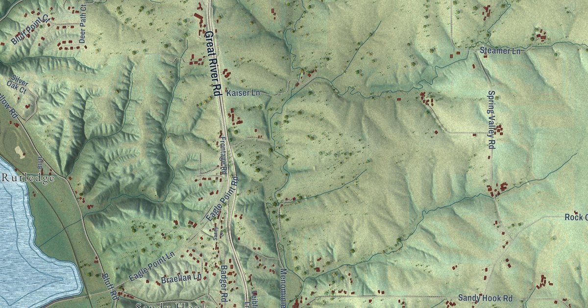 Map of Jamestown, Wisconsin in 2026