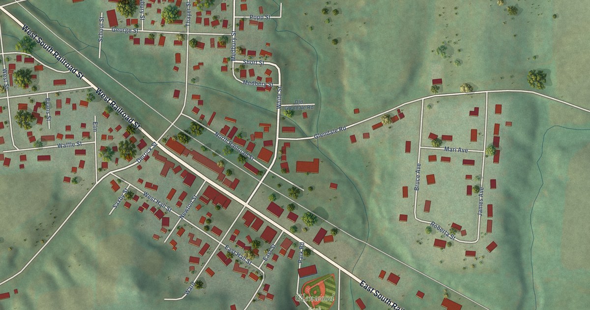 Map of Kendall, Monroe County, Wisconsin in 2026