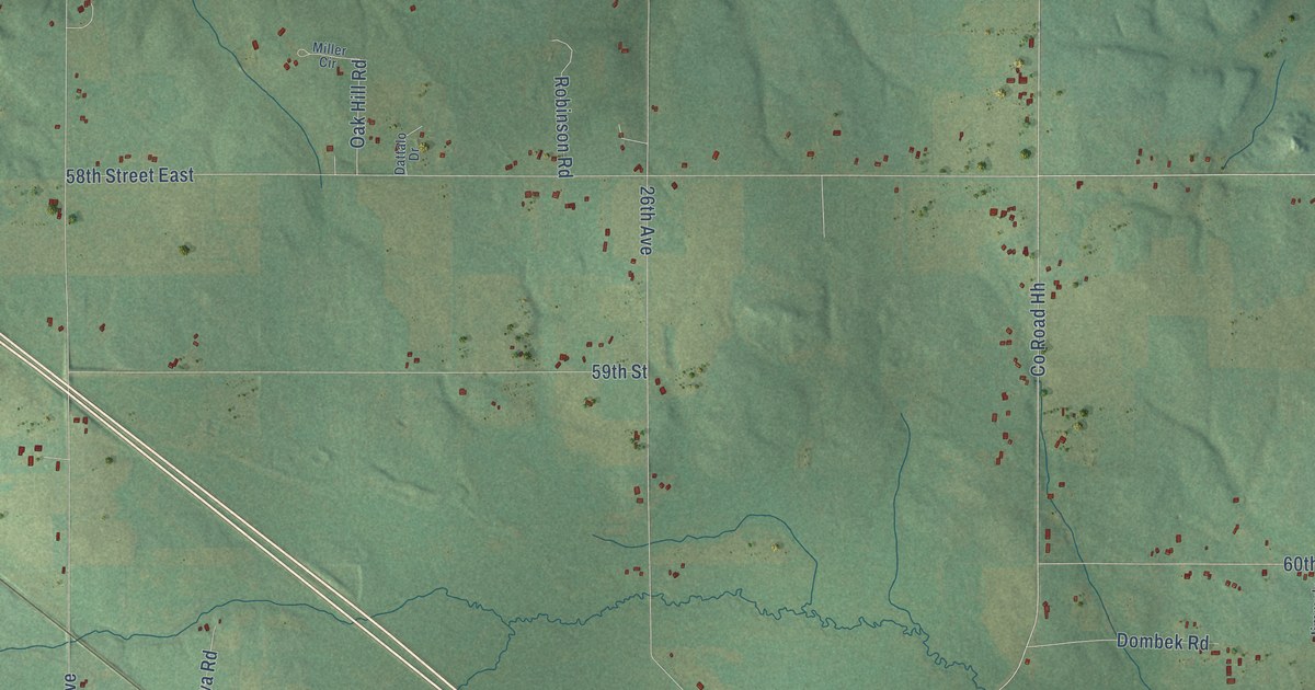 Map of Kildare, Wisconsin in 2026