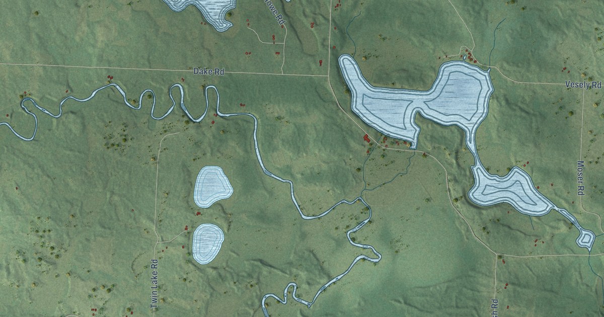 Map of La Follette, Wisconsin in 2026