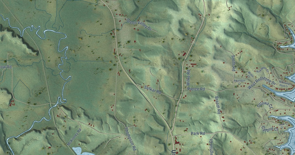 Map of the Town of La Valle, Wisconsin in 2026