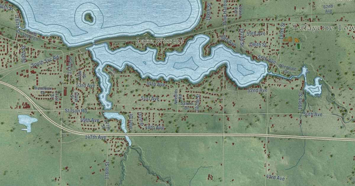 Map of Lafayette, Chippewa County, Wisconsin in 2026